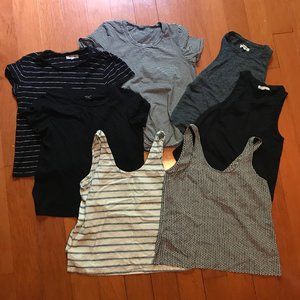 Lot of 7 MADEWELL XS tops/tees